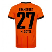 Maglia Calcio Eintracht Frankfurt Mario Gotze #27 Terza Divisa 2024-25 Manica Corta